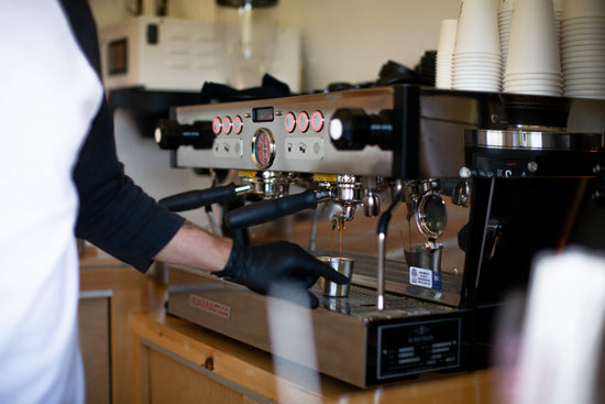 abracadabra coffee company pulling shots