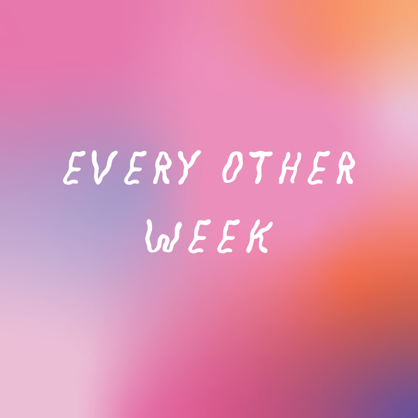 every other week subscription
